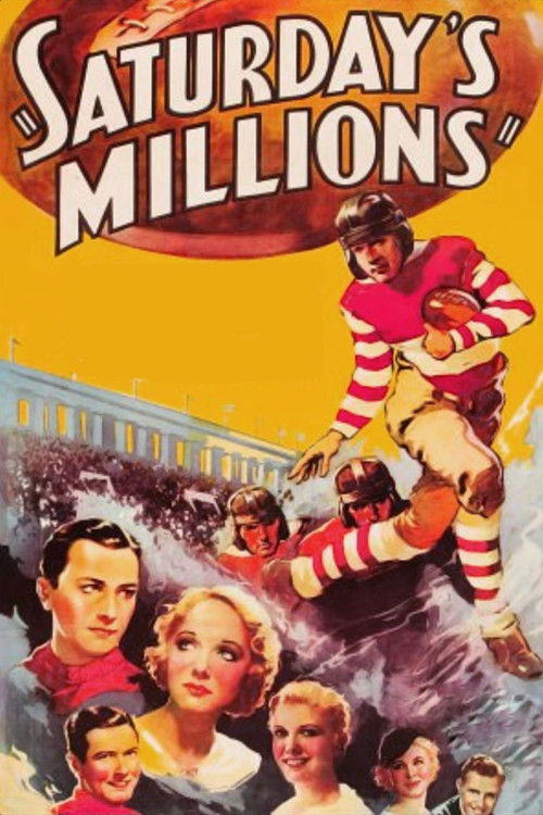 Saturday's Millions (1933) poster