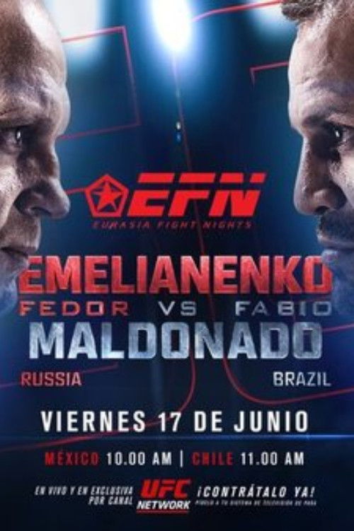 EFN 50: Emelianenko vs. Maldonado (2016) poster