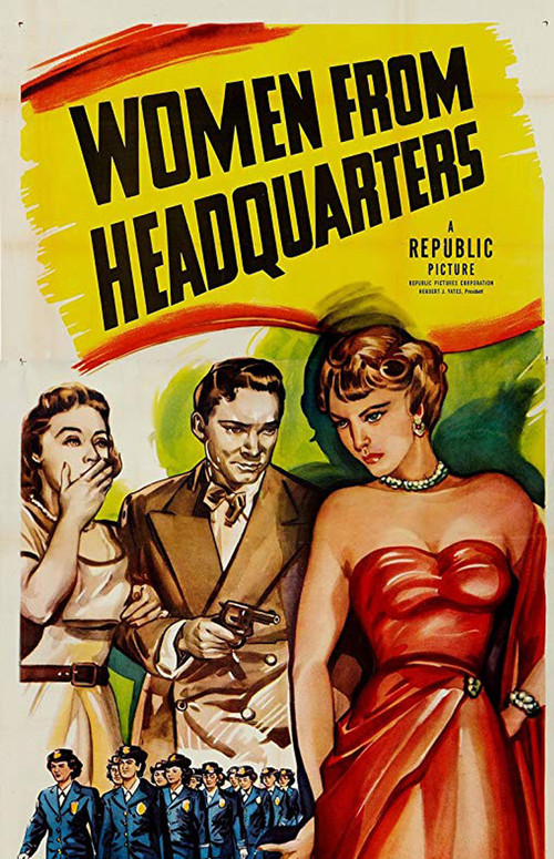 Women from Headquarters (1950) poster