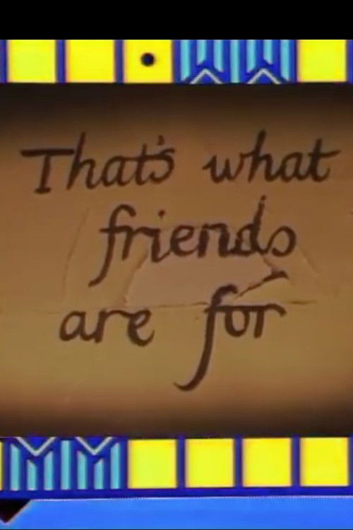 That's What Friends Are For (1988) poster
