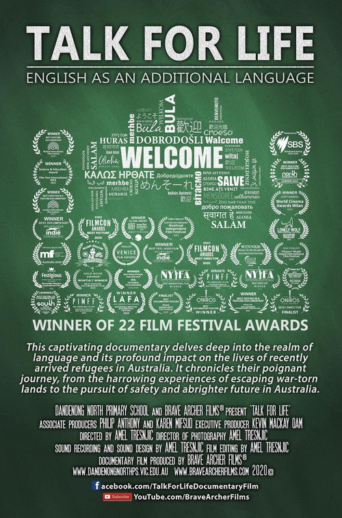 Talk for Life: English as an Additional Language (2020) poster