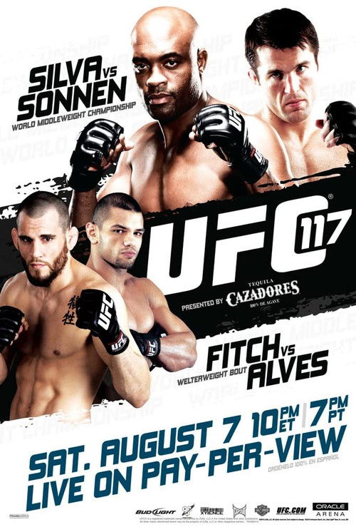 UFC 117: Silva vs. Sonnen (2010) poster