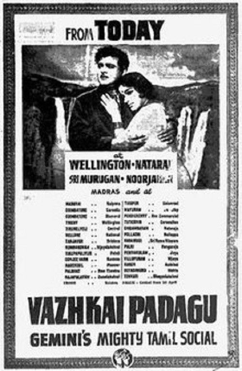 Vazhkai Padagu (1965) poster