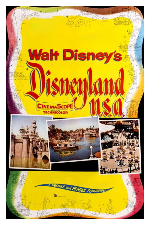 Disneyland: U.S.A. (1956) poster