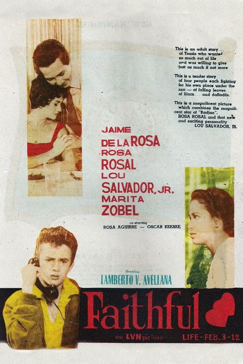 Faithful (1958) poster