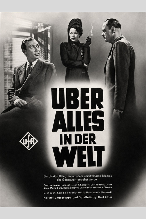 Über alles in der Welt (1941) poster