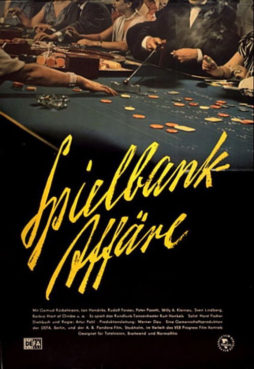 Spielbank-Affäre (1957) poster