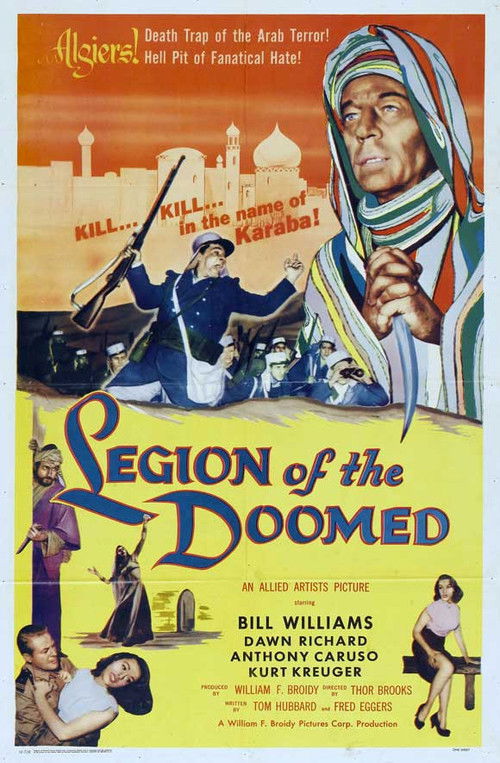 Legion of the Doomed (1958) poster