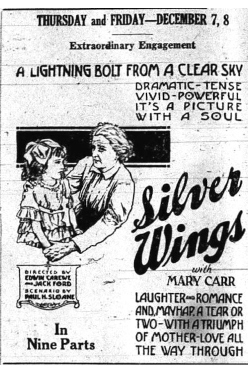 Silver Wings (1922) poster