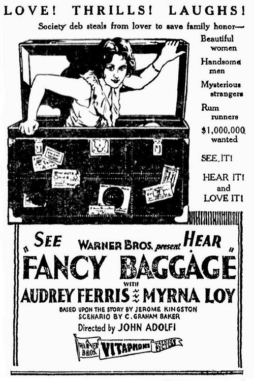 Fancy Baggage (1929) poster