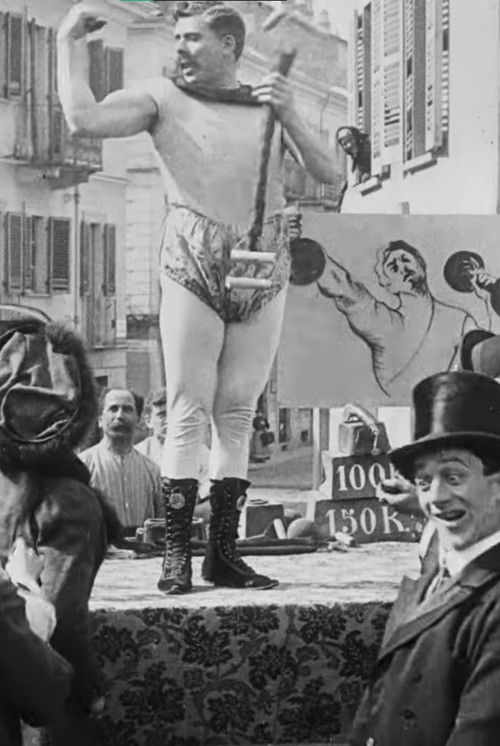 Cretinetti the Wrestler (1909) poster