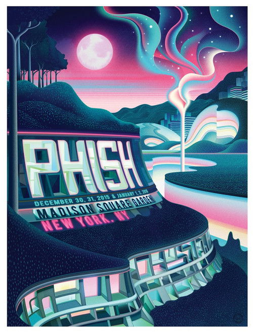 Phish 2015-12-31 Madison Square Garden, New York, NY poster