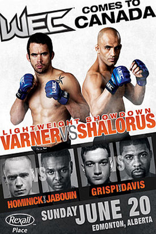 WEC 49: Varner vs. Shalorus (2010) poster