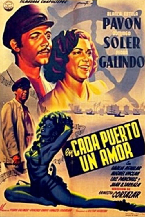 En cada puerto un amor (1949) poster