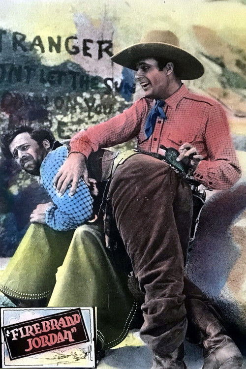 Firebrand Jordan (1930) poster