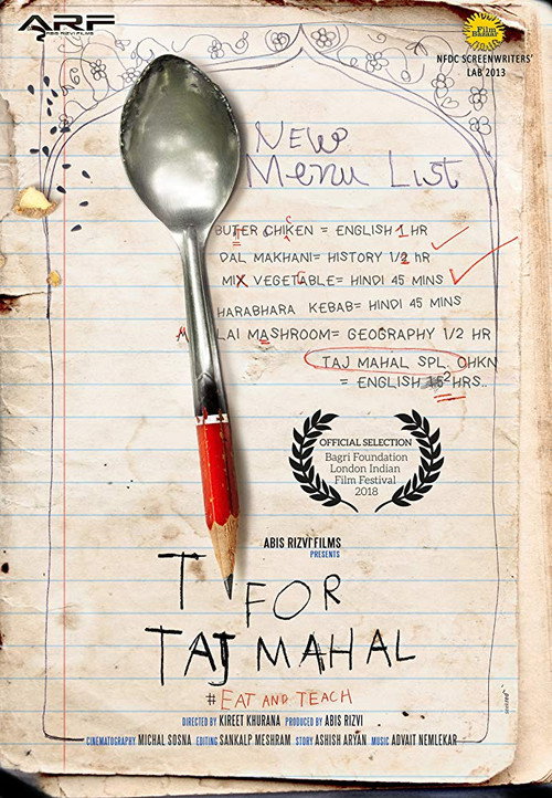 T for Taj Mahal (2018) poster