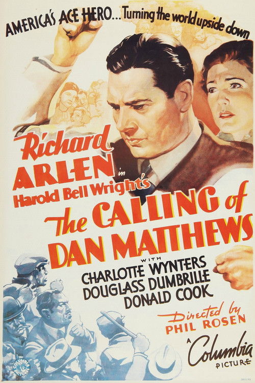 The Calling of Dan Matthews (1935) poster