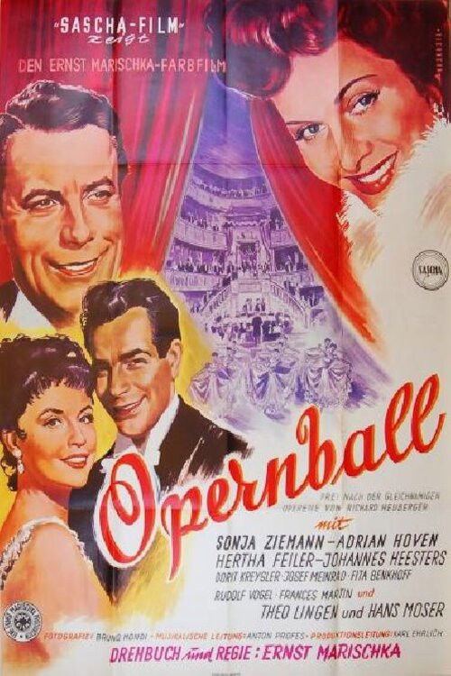 Opernball (1956) poster