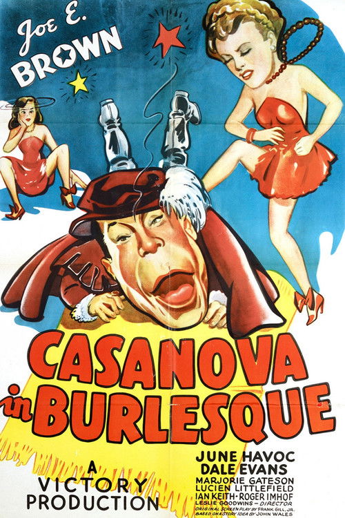 Casanova in Burlesque (1944) poster