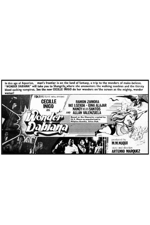 Wonder Dabiana (1978) poster