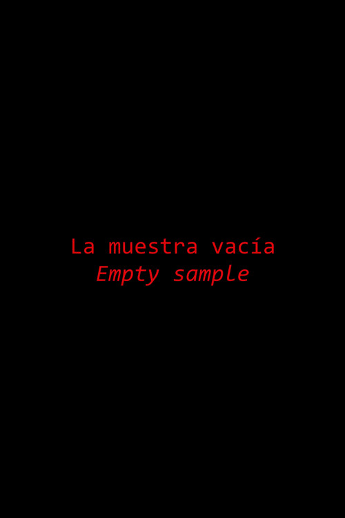 La muestra vacía (2019) poster