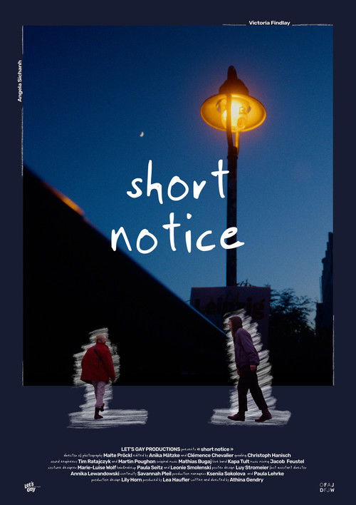 Short Notice (2025) poster