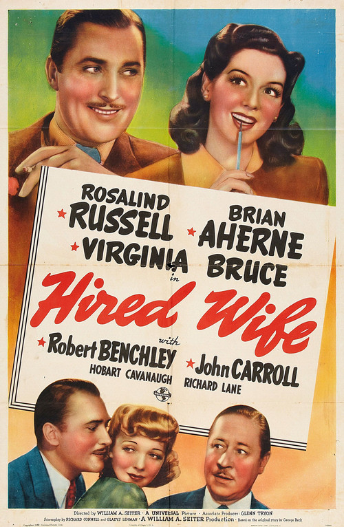 Hired Wife (1940) poster