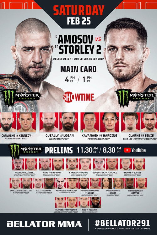 Bellator 291: Amosov vs. Storley 2 (2023) poster
