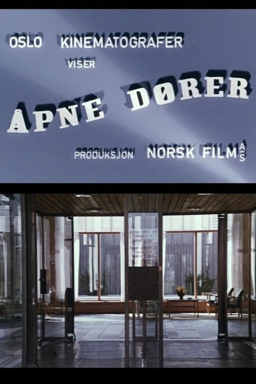 Oslofilm: Åpne dører (1966) poster