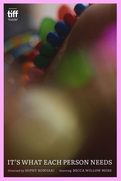 It's What Each Person Needs (2022) poster