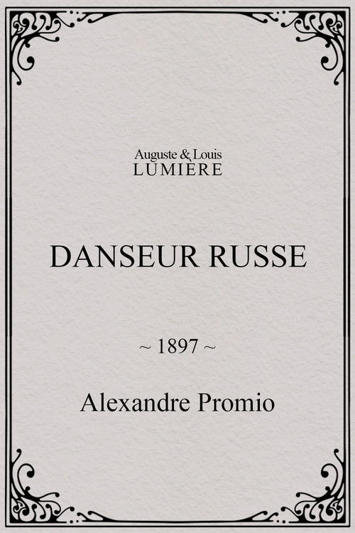 Danseur russe (1897) poster