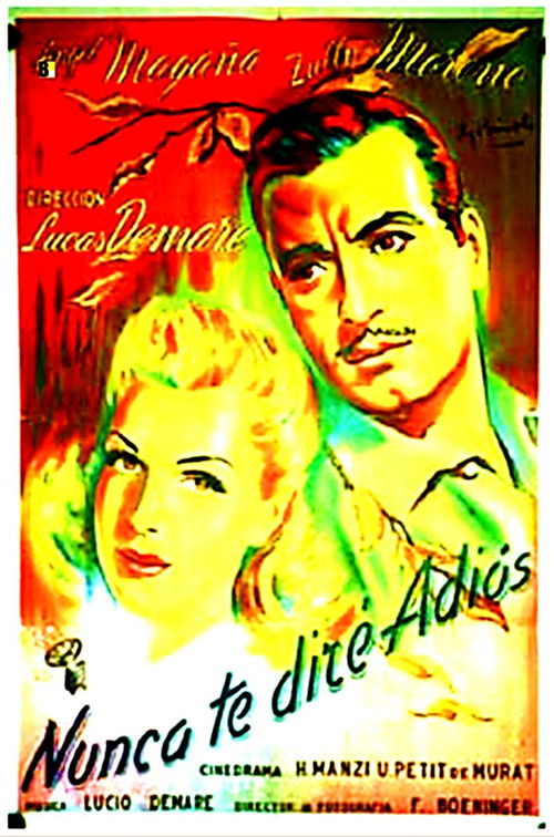 Nunca te diré adiós (1947) poster