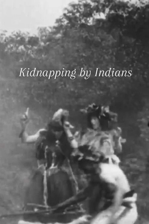 Kidnapping by Indians (1899) poster