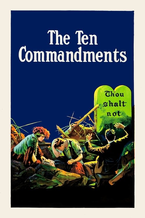 The Ten Commandments (1923) poster