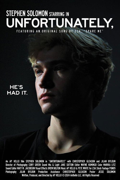 Unfortunately, (2024) poster