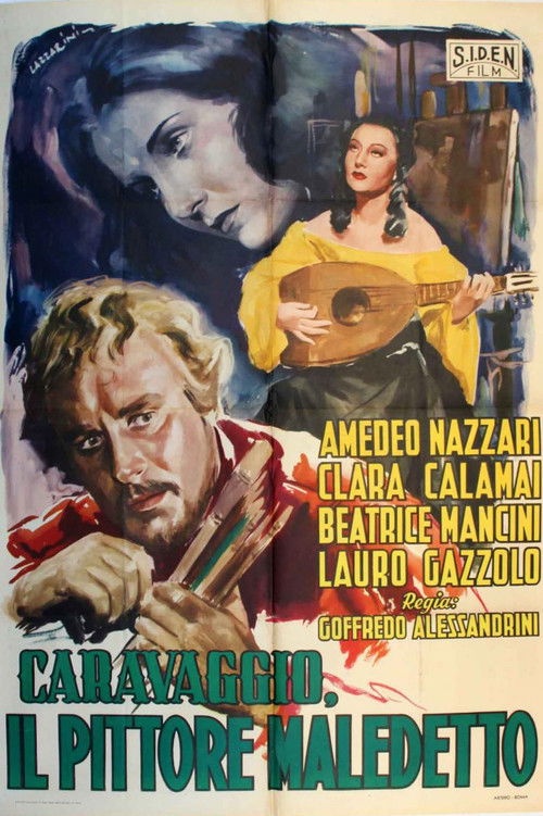 Caravaggio, il pittore maledetto (1941) poster