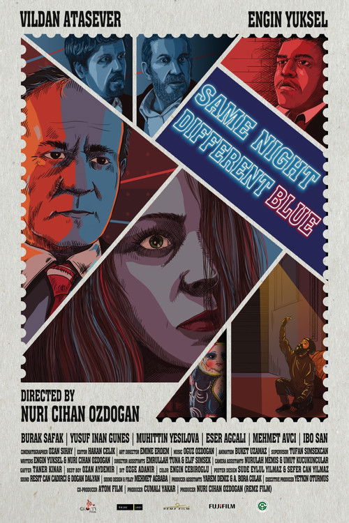 Same Night Different Blue (2021) poster
