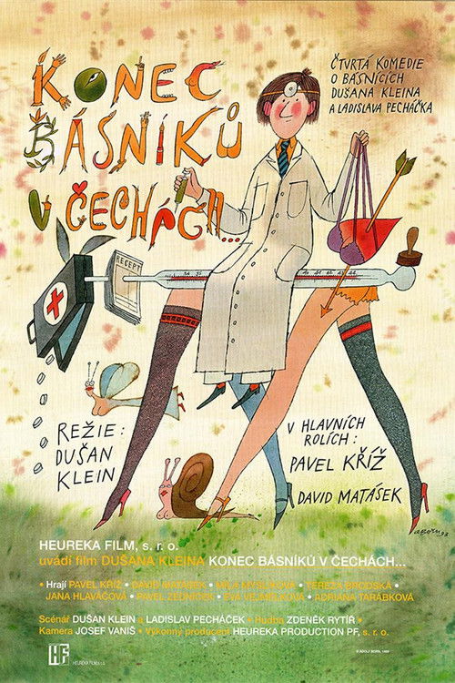 Konec básníků v Čechách... (1993) poster
