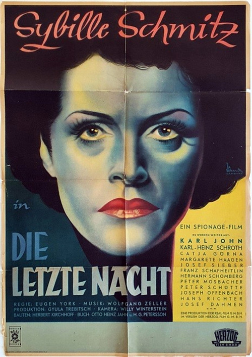 The Last Night (1949) poster