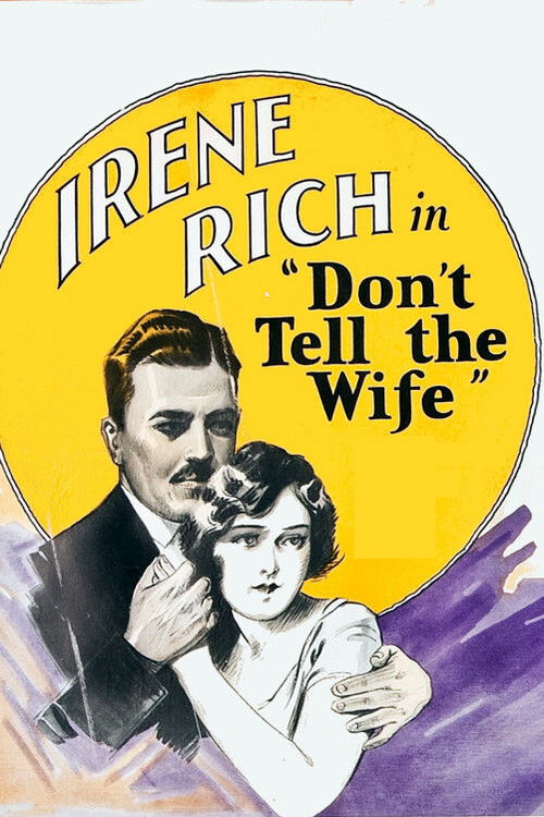 Don't Tell the Wife (1927) poster