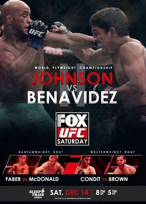 UFC on Fox 9: Johnson vs. Benavidez 2 (2013) poster