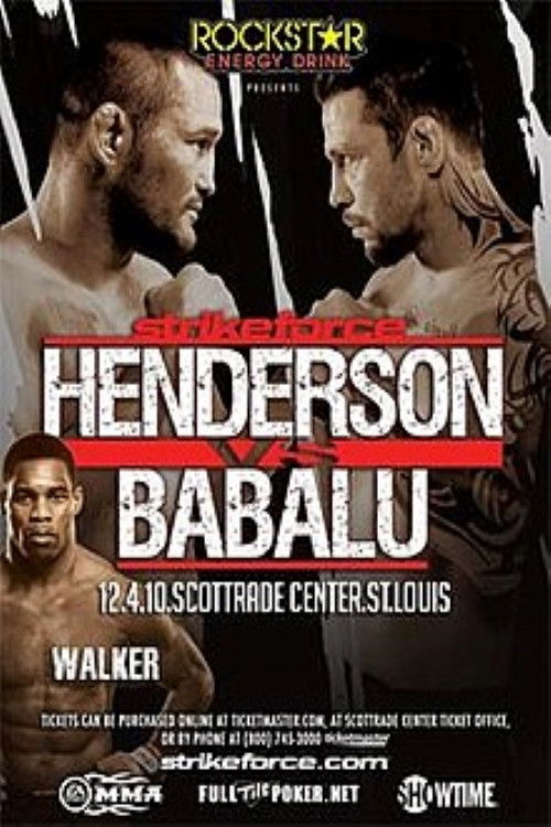 Strikeforce: Henderson vs. Babalu II (2010) poster