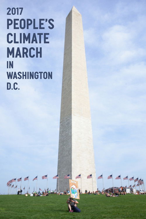 2017 People's Climate March in Washington D.C. (2017) poster
