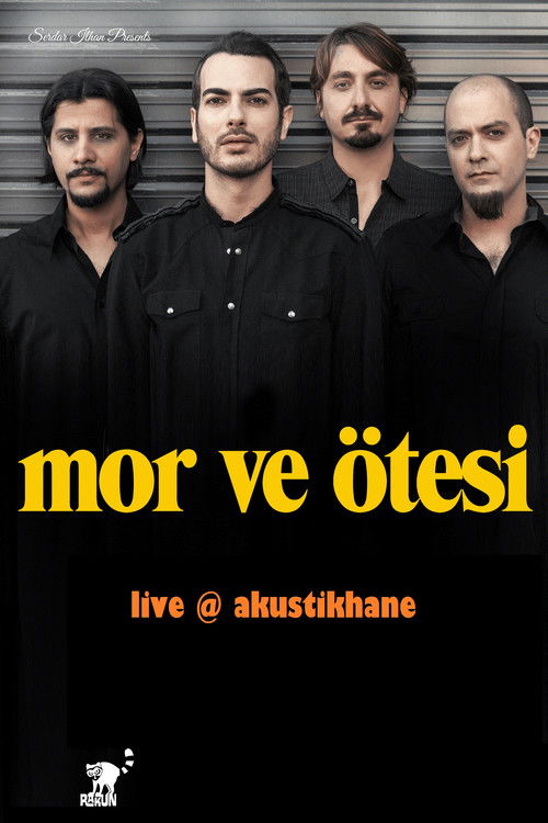 Mor ve Otesi Live On Akustikhane (2015) poster