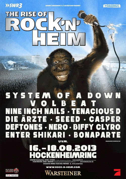Nine Inch Nails: [2013] Rock 'n' Heim (2013) poster