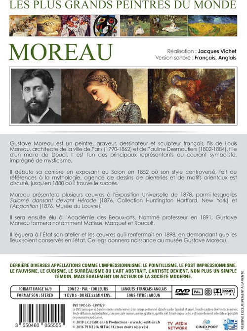 The Greatest Painters of the World : Gustave Moreau (2016) poster