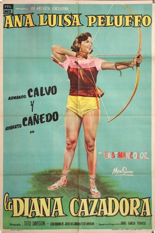 La Diana cazadora (1957) poster