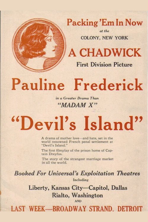 Devil's Island (1926) poster