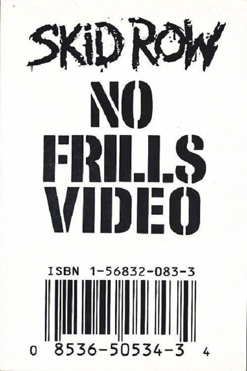 Skid Row | No Frills Video (1993) poster