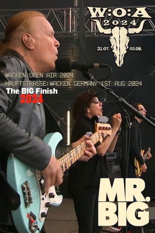 Mr. Big The Last Concert Live at Wacken 2024 (2024) poster